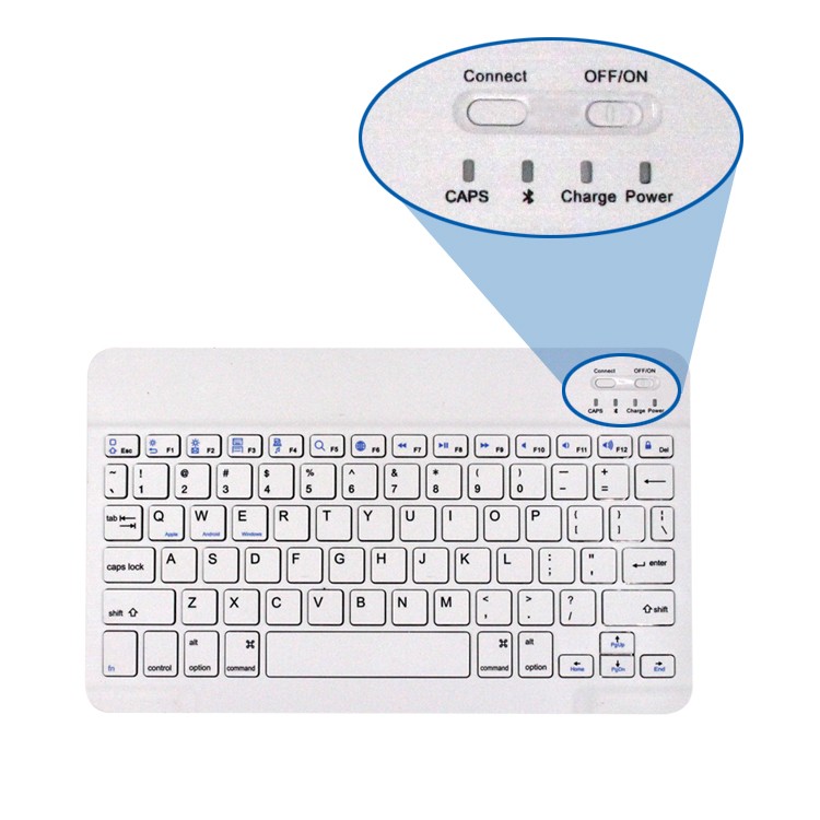 bcm20730 BT 3.0 78kyes ABS wireless bluetooth keyboard for imac A1314
