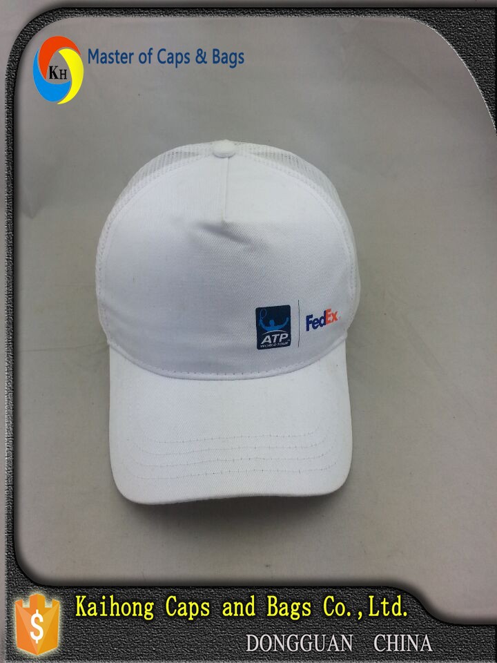 Waterproof 5-panel golf white sport cap camper hats recycled materials