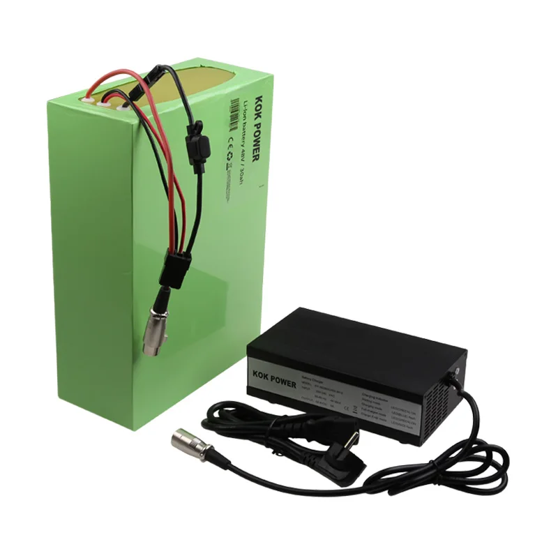 KOK POWER Power Supply LiFePO4 48V 15Ah Battery Pack Battery for Electric Bike