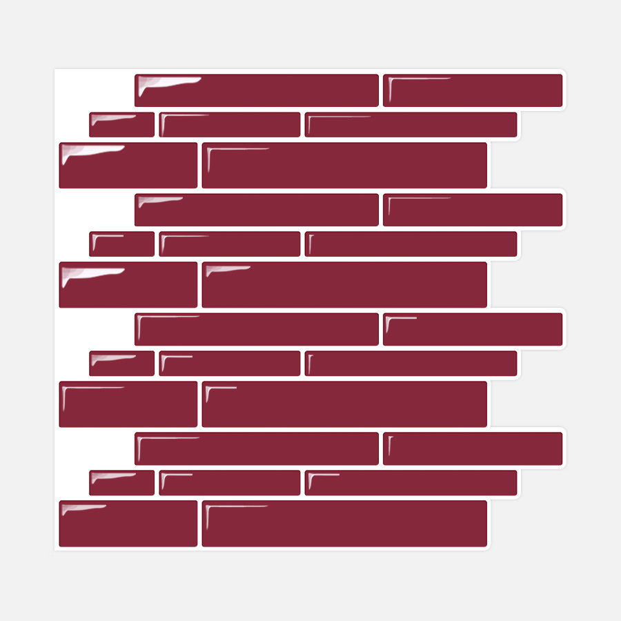 Smart Peel and Stick Wall Tiles, Self Stick Wall Backsplash Tile