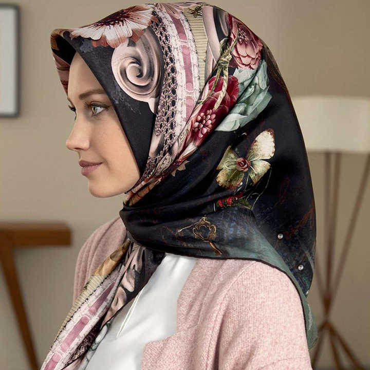 Head Scarf Fashion Scarves Custom Printed Scarves 2018 New