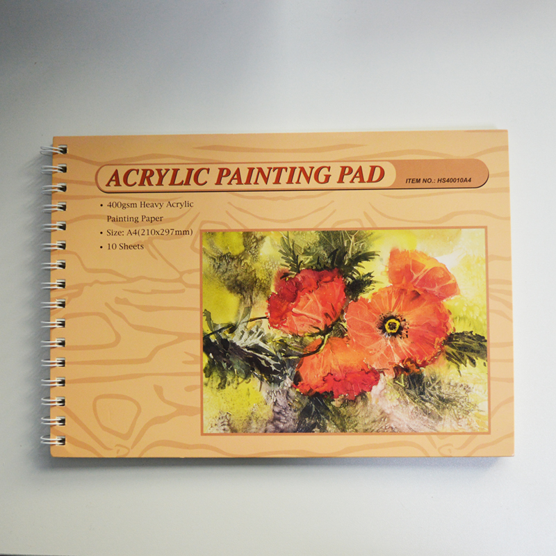 Artist acid free A4 size 400gsm acrylic painting pad