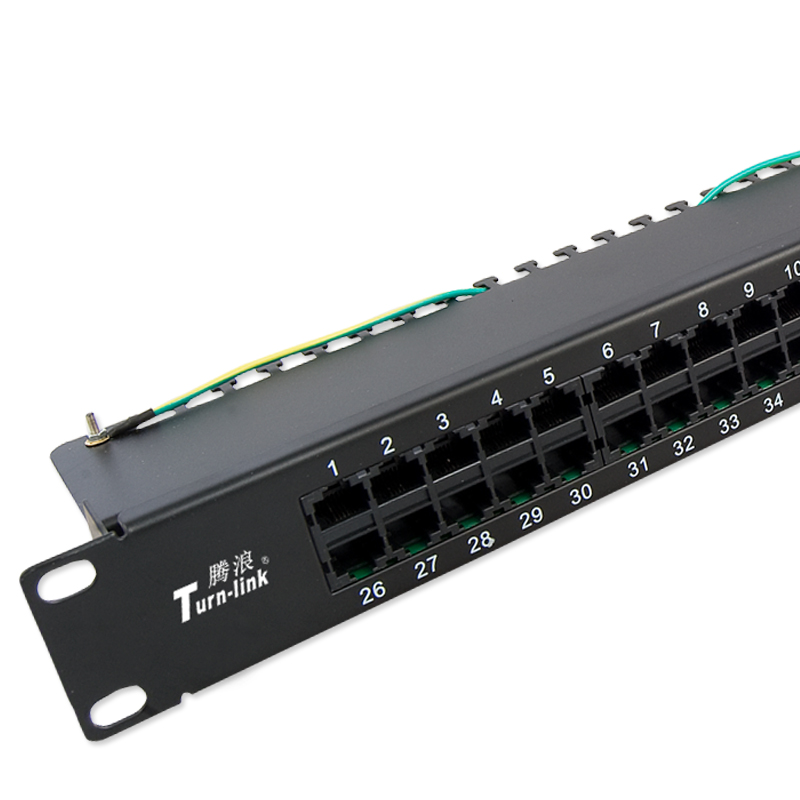 19英寸1u rf 50端口cat3 rj11接线板