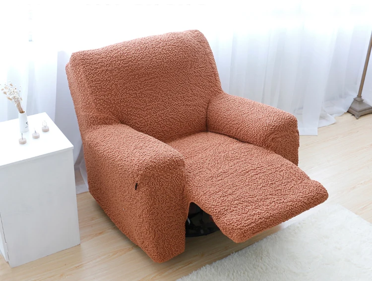 Home textile furniture cover 1 seater  quilted recliner slipcover sofa cover protective couch cover
