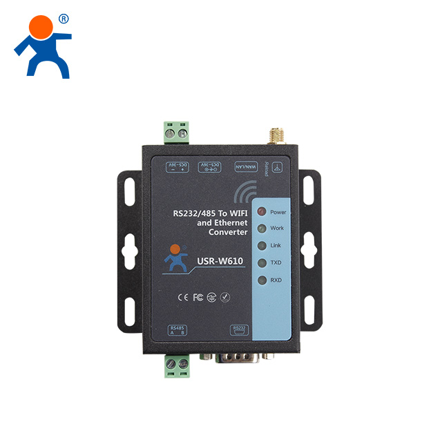 USR-W610 RS485/RS232 support Port Modbus TCP/RTU Industrial WiFi Serial to Ether