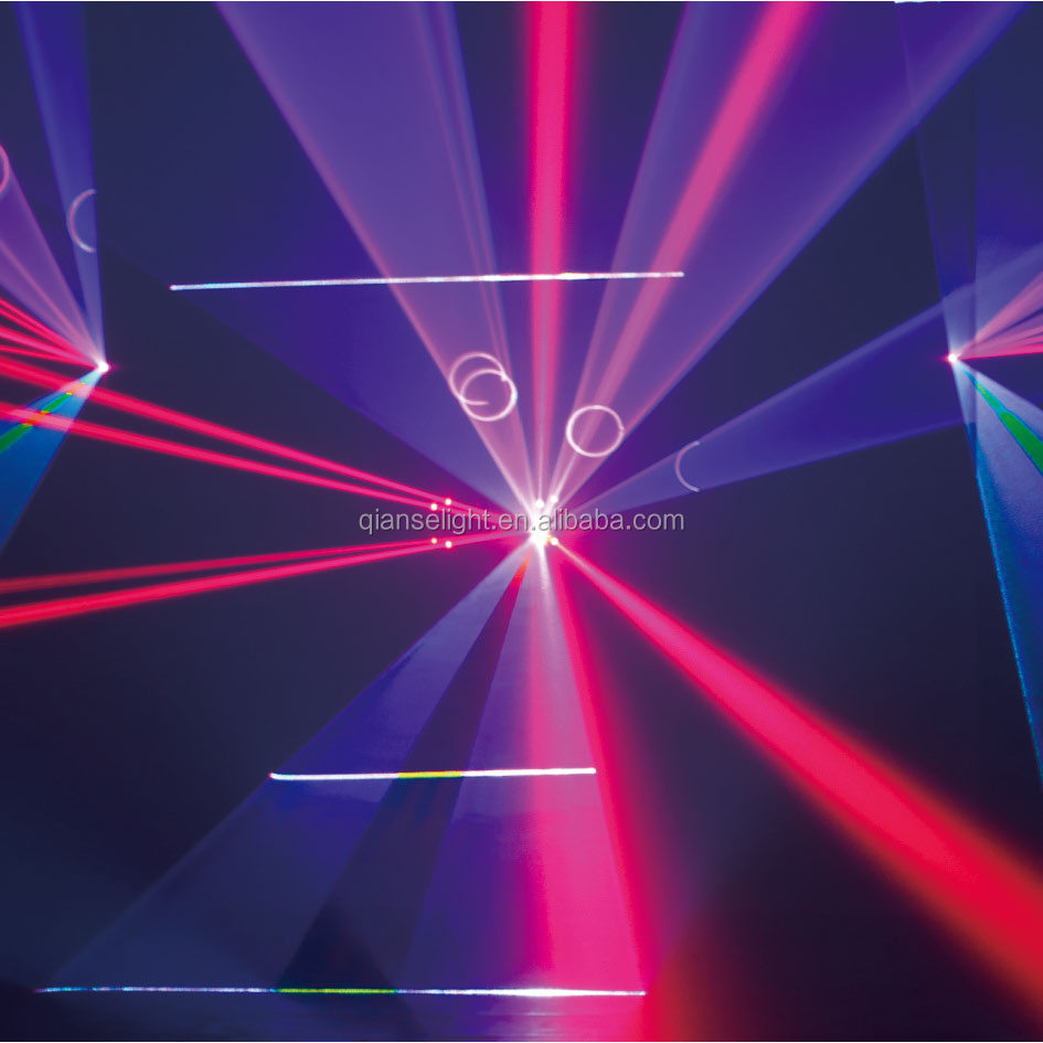 最新dj灯酒吧激光光投影仪音乐激活led迪斯科灯