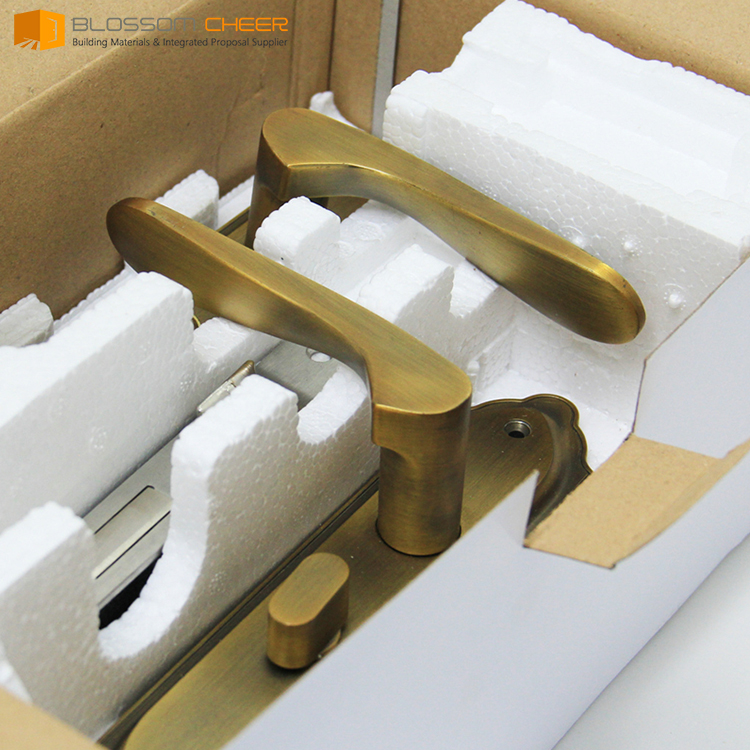 Modern door handles turkey wood door lock
