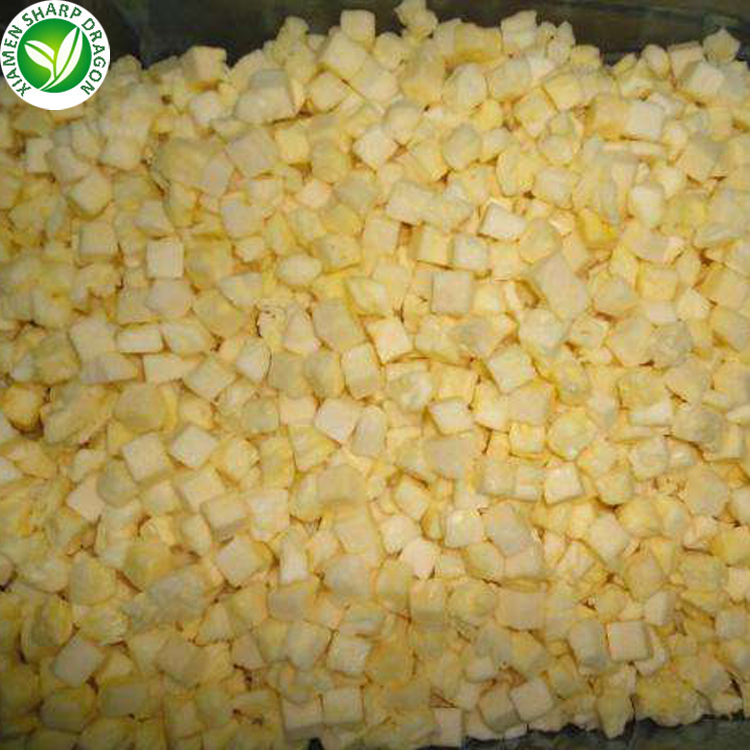 Wholesale iqf frozen mango fruit cube in low price