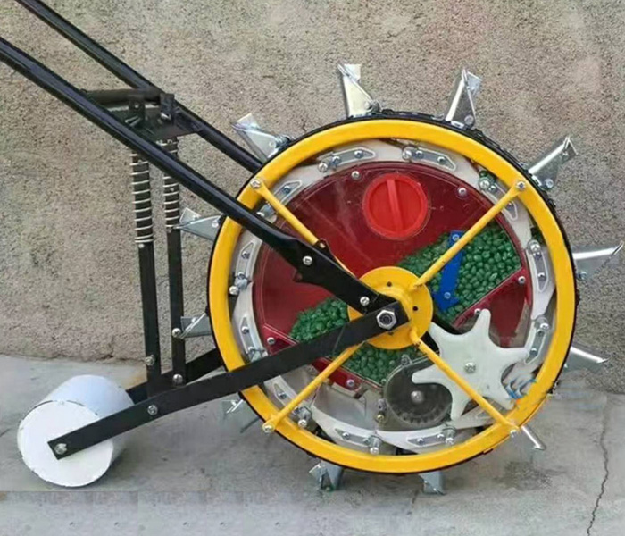 畅销手推单列玉米手动播种机出售