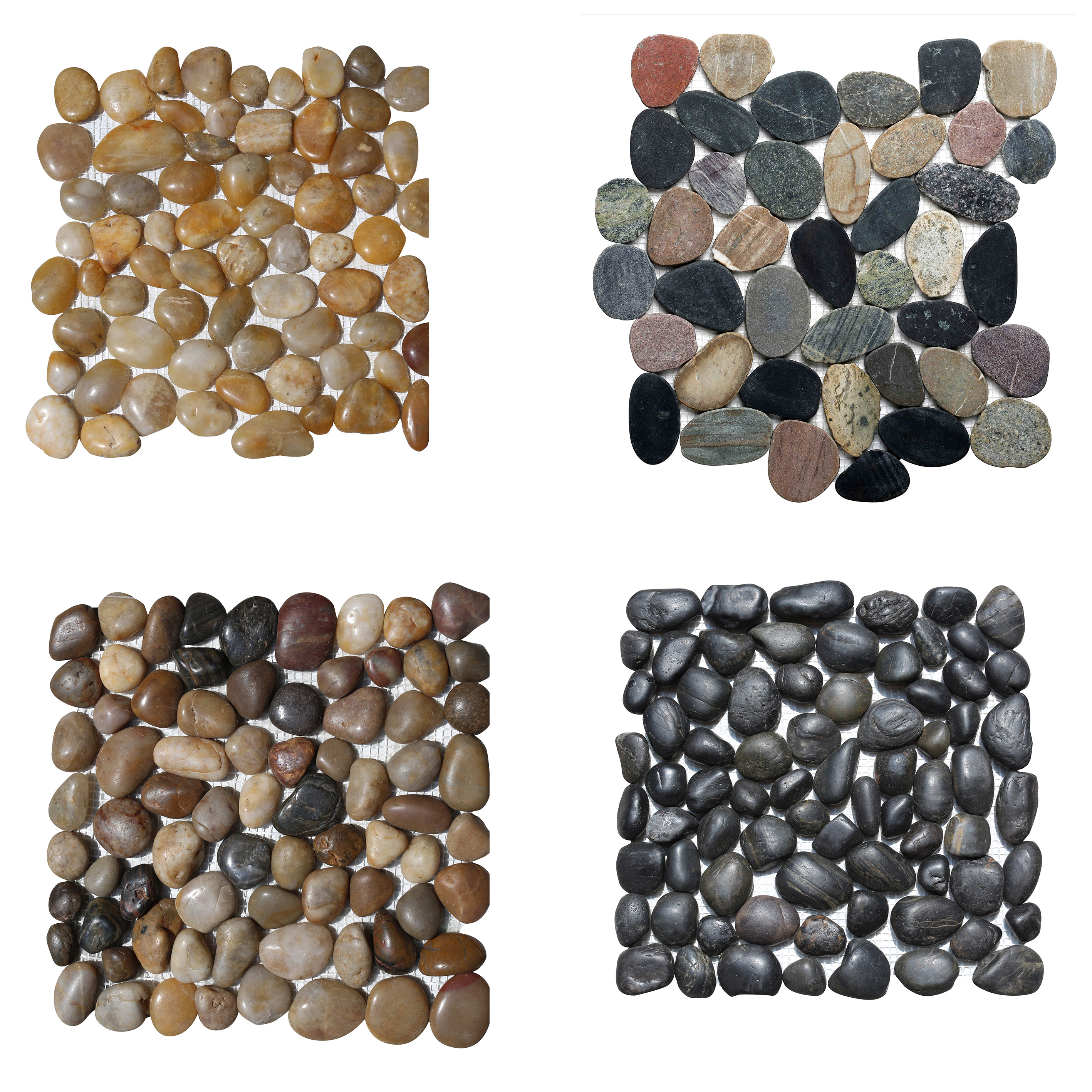 Black Granite Fish Shape Compass Paving Stone