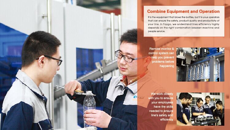 Fully automatic high speed auto fg4 4 cavity linear pet plastic mineral water bottle blowing molding machine price