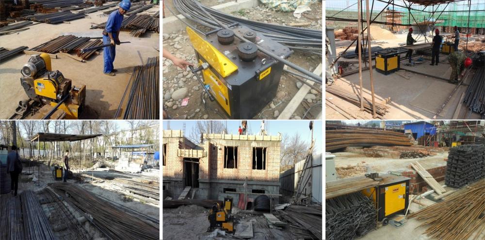 China alibaba Manual automatic sunrise motor rebar bending machine Bender cutter Machinery GW40a