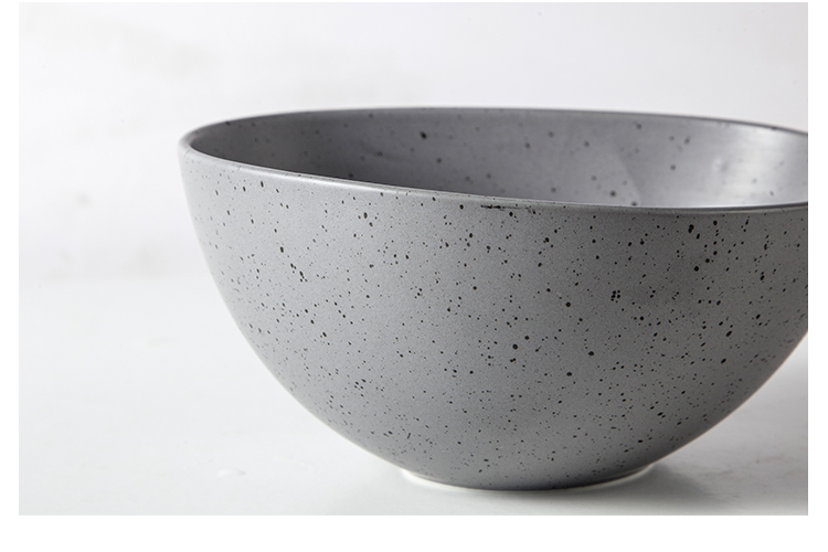 Restaurant Catering Buffet 23oz Slanted Porcelain Fancy Salad Bowl