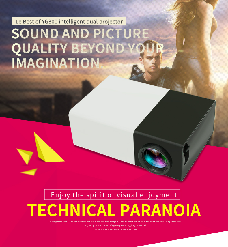Chinese LCD Mobile Phone Projector Mini 3D Video Projector for Android