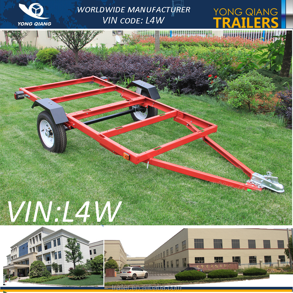 1744lbs Capacity Heavy Duty Folding Utility Trailer,48 In. X 96 In