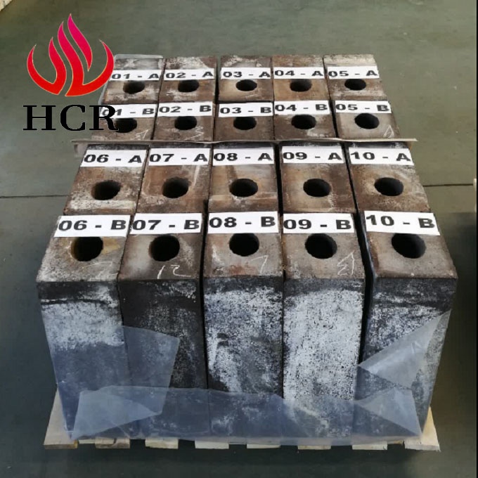 Zhengzhou HCR Brand tin bath bottom brick/fire caly block/ casting kaolin block for float glass furnace