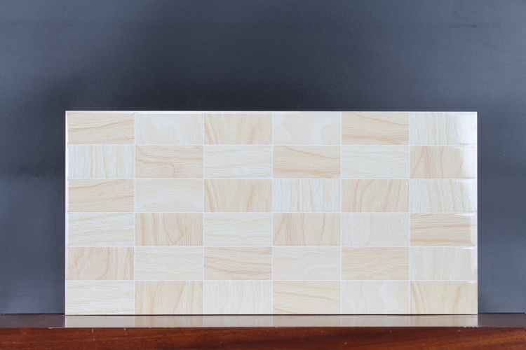 Foshan Beige Rectangular Tile Patterns 30*60 3D Ink Wall Tiles Bangladesh Price