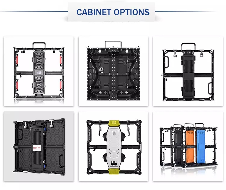 LED display full color P3.91 rental concert stage LED screen panels for indoor