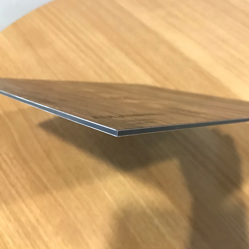 Auland 3mm wood texture acp sheet aluminium composite panel alucobond price