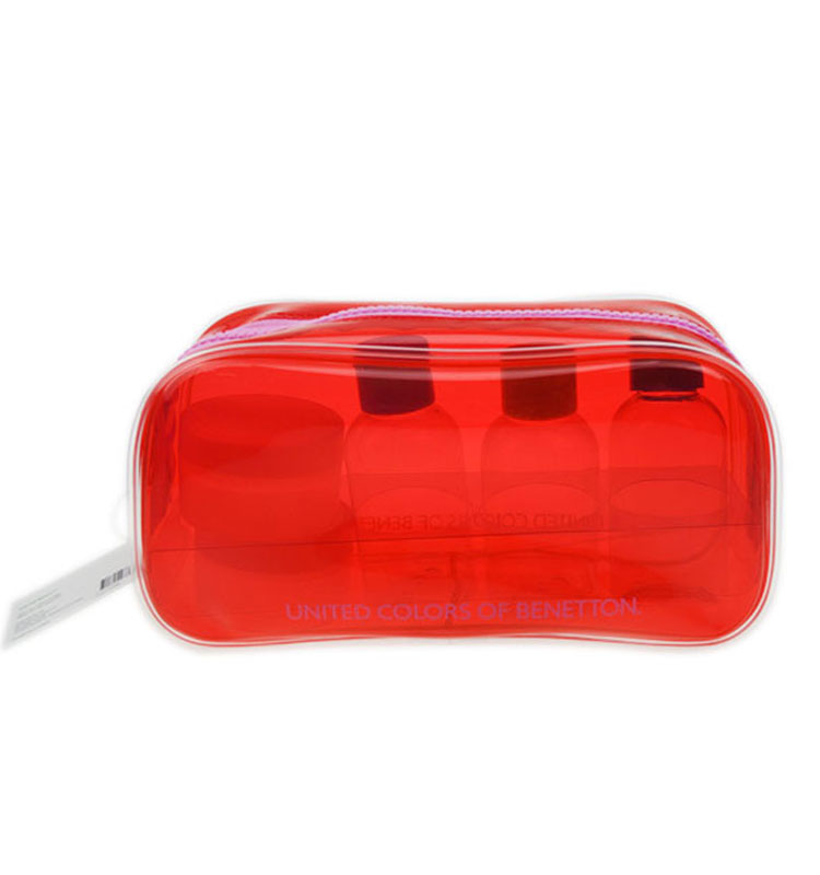 Wholesale Vinyl Cosmetic Bag Pvc Makeup Pouch With RESIN Zipper