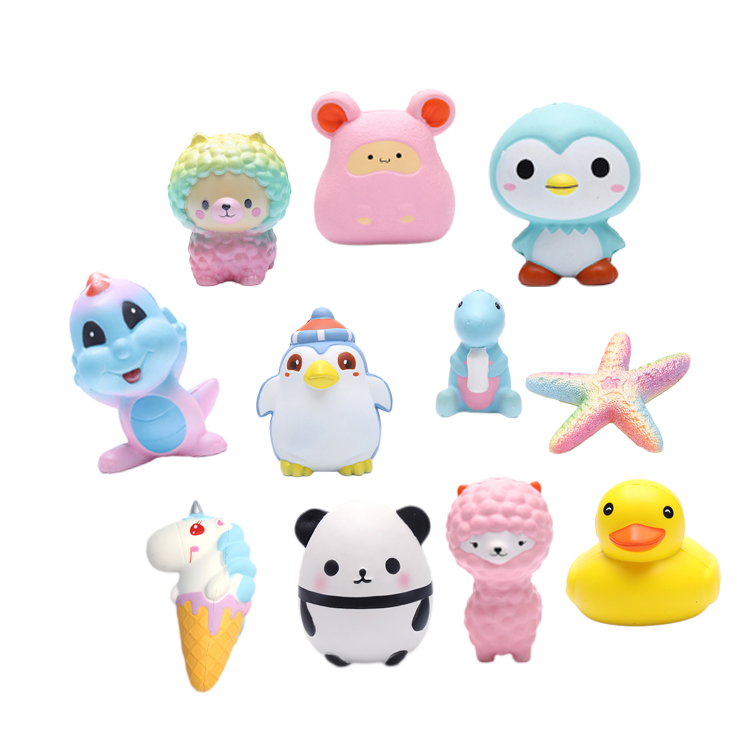 custom wholesale cheap panda slow rising toys