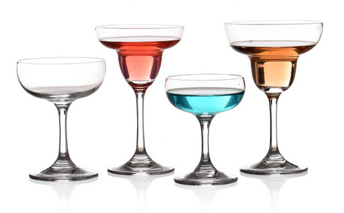 Wholesale 9oz Lead free large crystal martini-cocktail glass cup