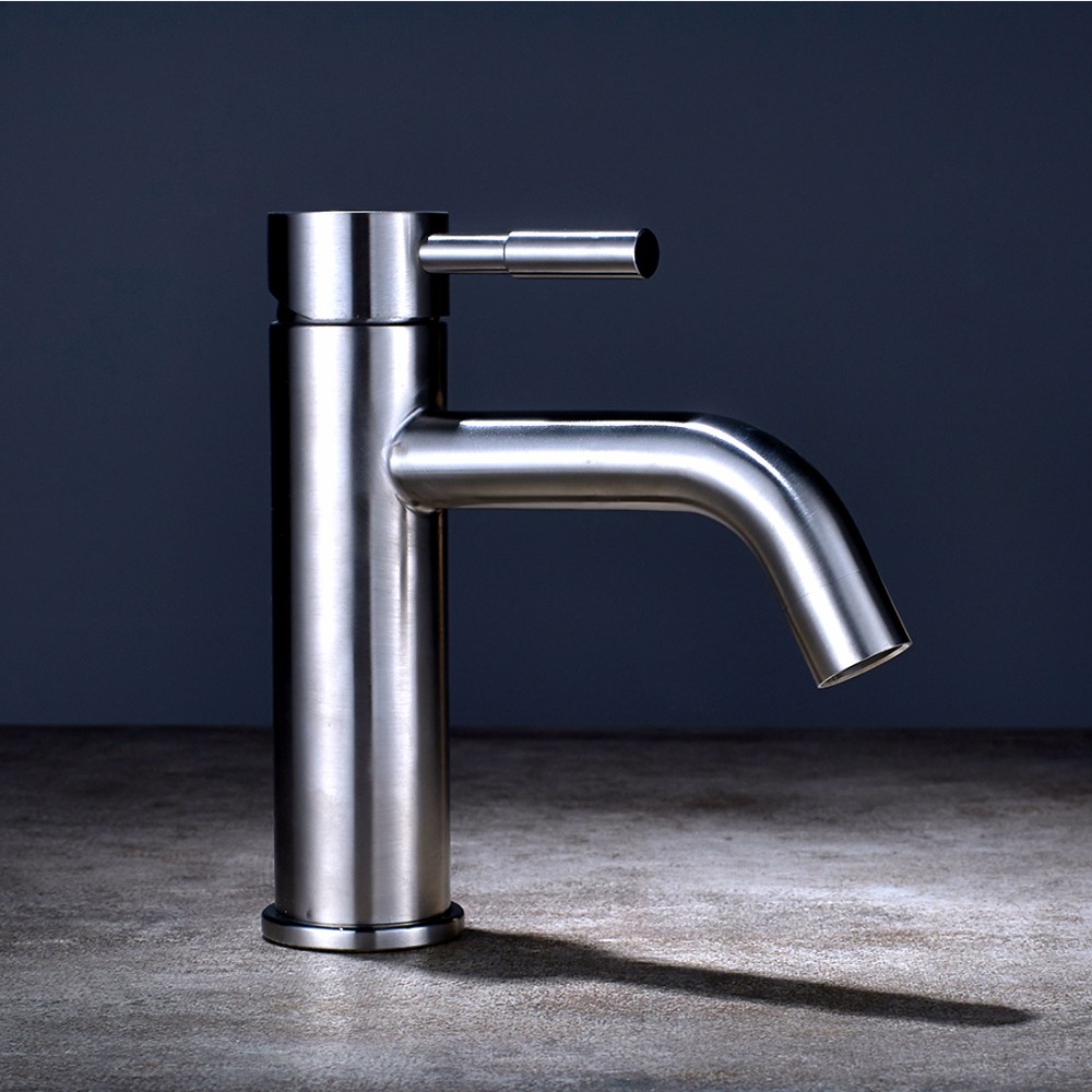 304不锈钢拉丝镍洗手盆水龙头热冷水龙头 - buy 304 stainless steel