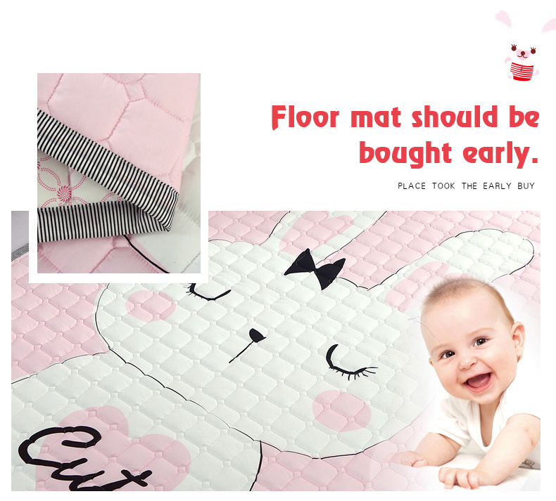 quilting printing carpet for baby protect pad baby crawling mat in winter baby play mats carpet out door carpet