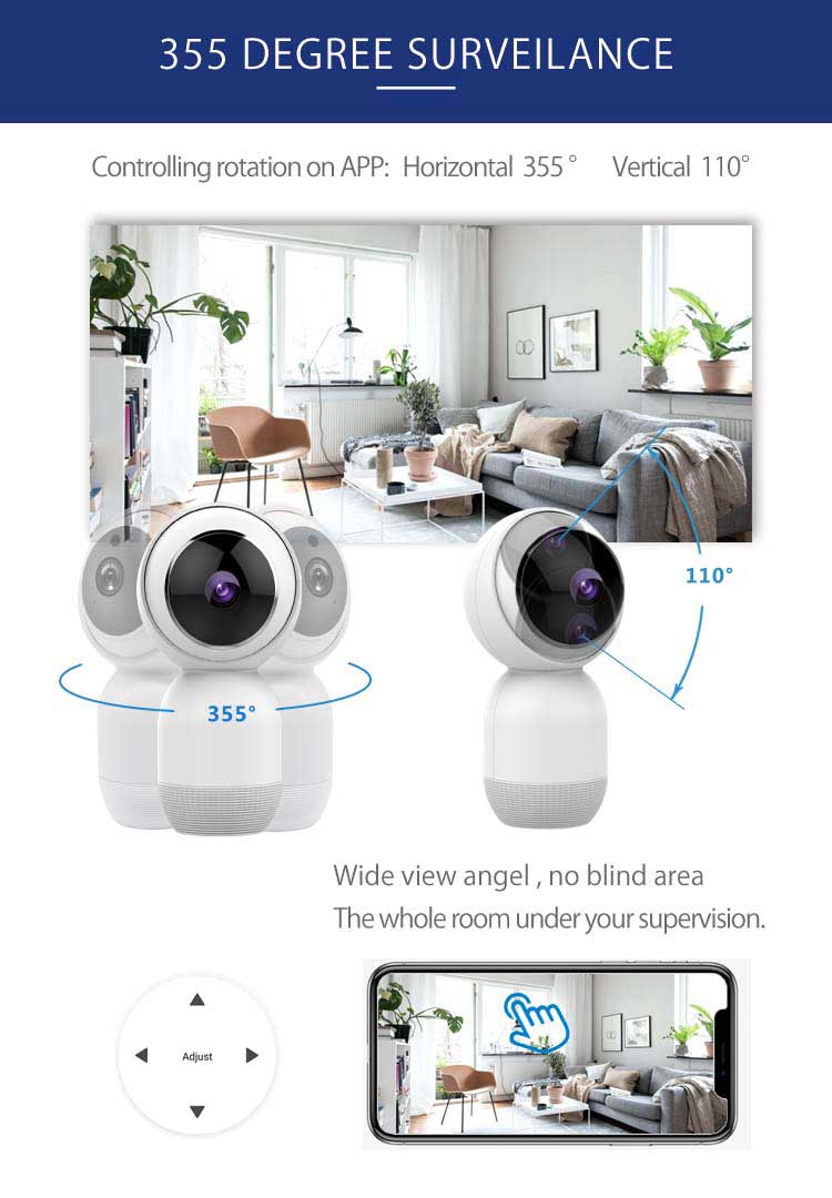 HH Wireless WiFi indoor IP Network CCTV Home Security Camera-Other Consumer Electronics