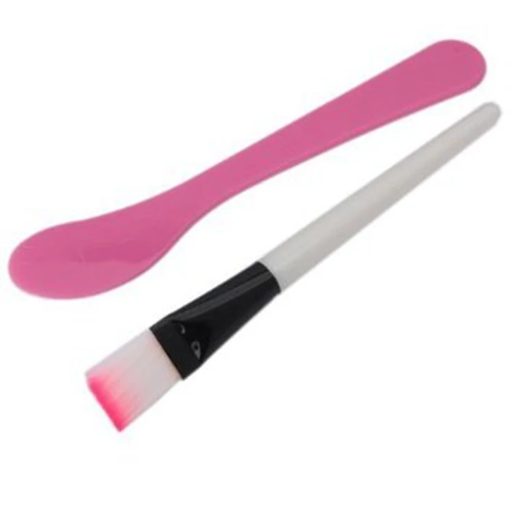 4 in 1 DIY Pink Facial Mask Beauty Applicator Mixing Stick Bowl Brush