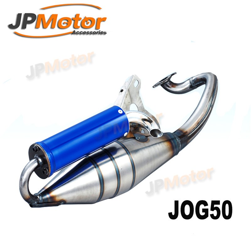 【新品】 M.U PIPING JOG TOP BK 2 STROKE 50CC JOG SCOOTER MOPED PERFORMANCE EXHAUST PIPE