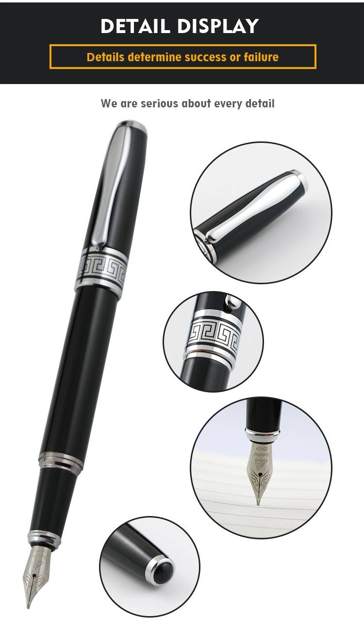 Caneta Tinteiro Atacado Nova Chegada Design Elegante Caneta de Tinta  Líquida Ponta de Escrita 0.5mm Caneta Tinteiro Clássica| Alibaba.com, image size:750x1313