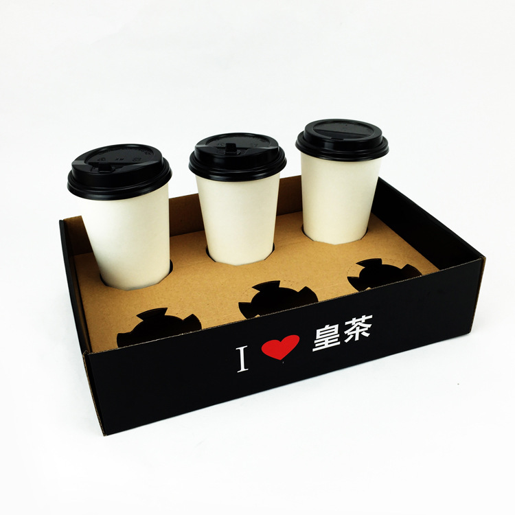 Disposable made in china take away coffee paper cup holder