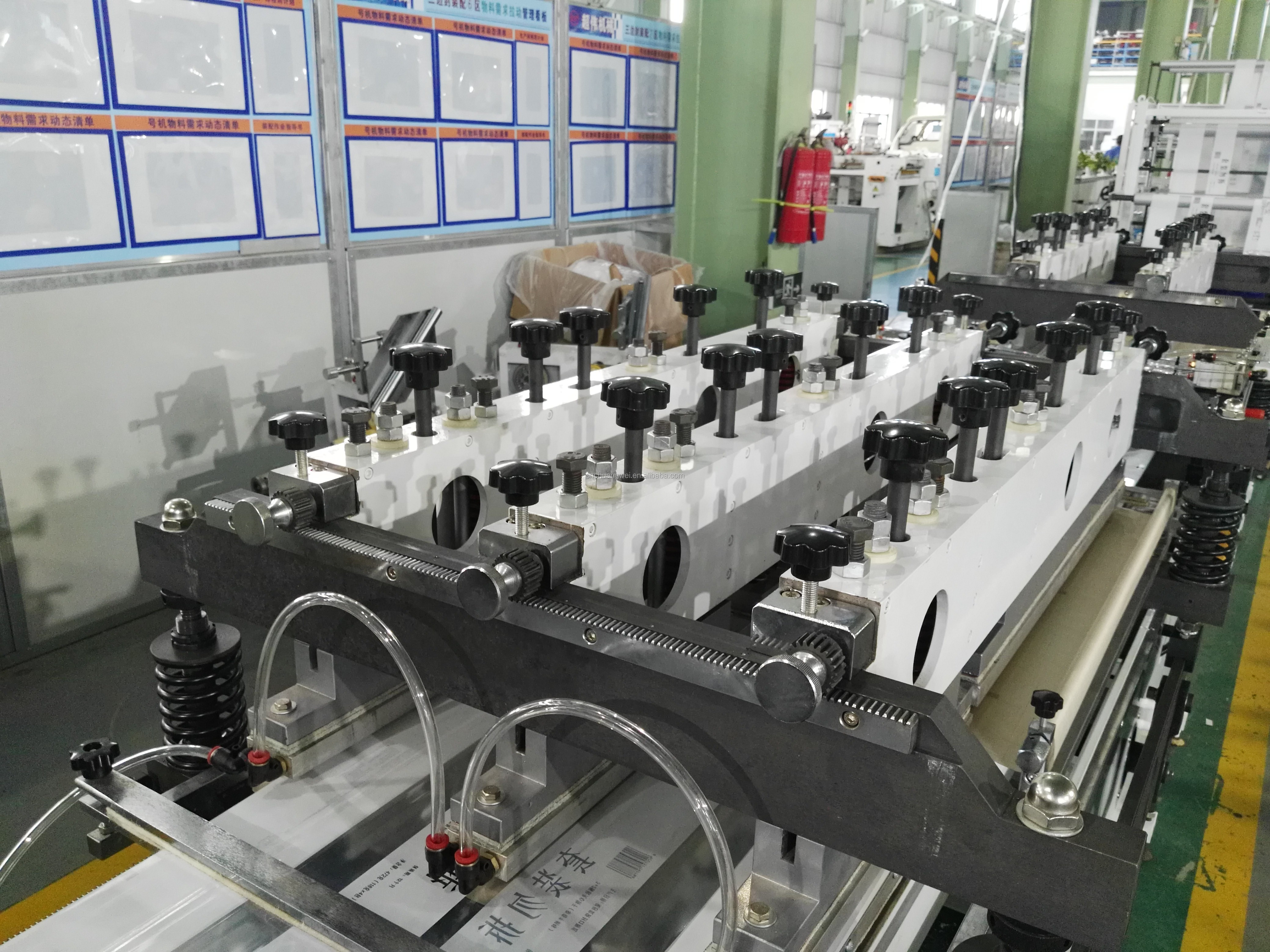 Plastic 4 Side Sealing Paper Bag Making Machine Zipper Pouch Ziplock Doypack 8