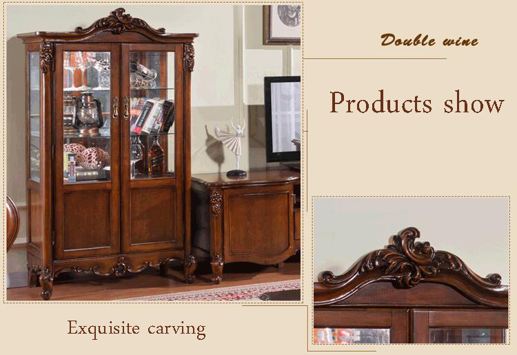 Antique High Living Room Wooden furniture lcd TV Stand set 10285