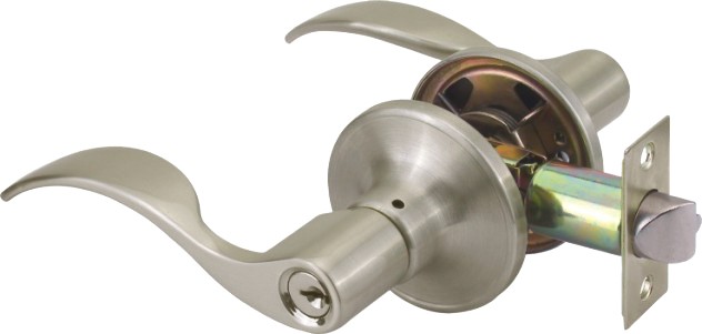 zhongshan factory zinc alloy entrance tubular handle lever door lock