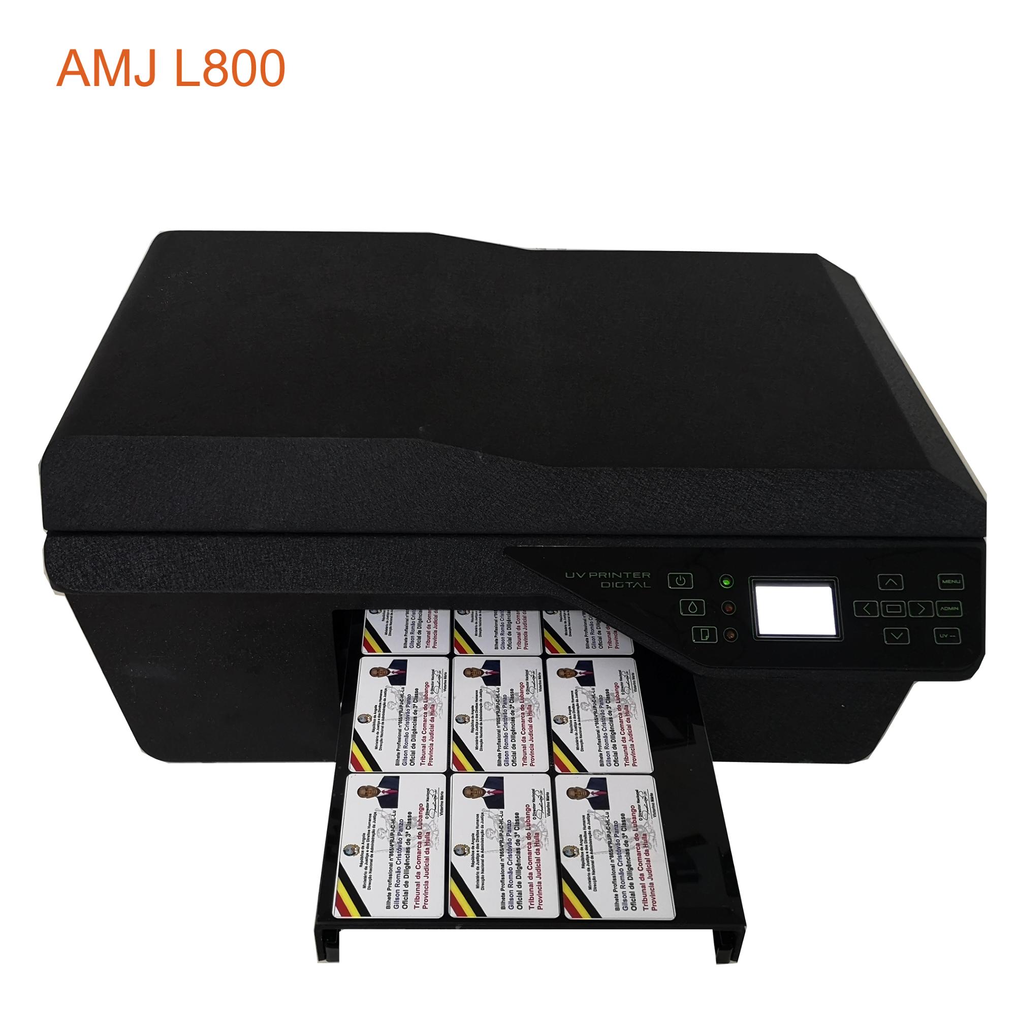 professional amj l800 uv hologram holographic game trading card printer Professional AMJ L800 UV Hologram Card Printer