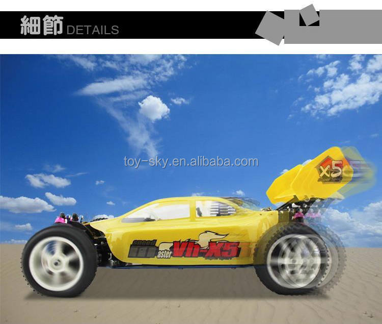 15CXP Engine Metal Monster 4WD Racing Nitro Buggy 1:10 RC Car