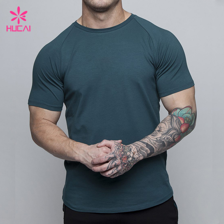 OEM T Shirt Sports Clothes Custom Mens Fitness Apparel