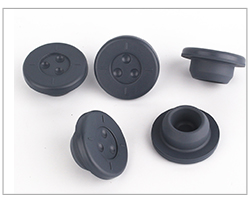 Medical 20mm bottle stopper plug with lip