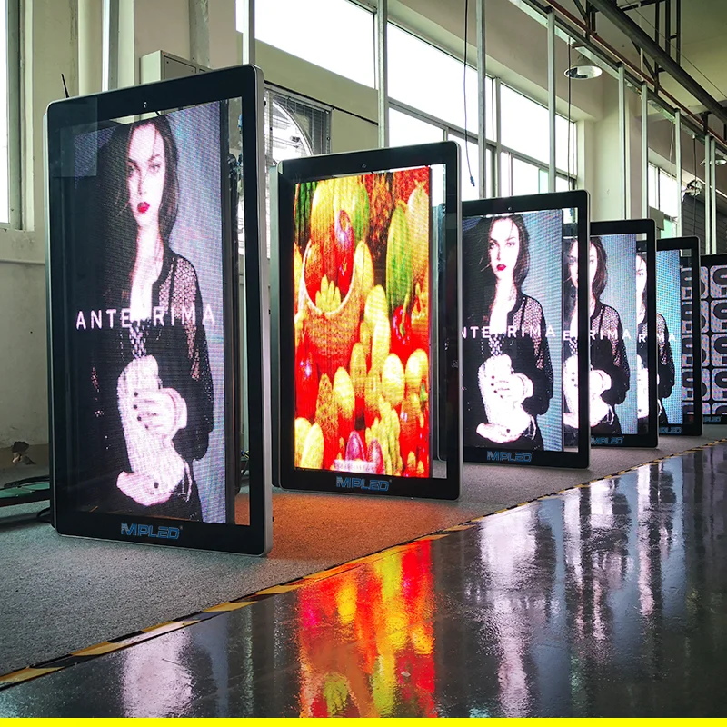 MPLED 2019 Hot P6 Pole LED Screen Display outdoor billboard advertising equipment