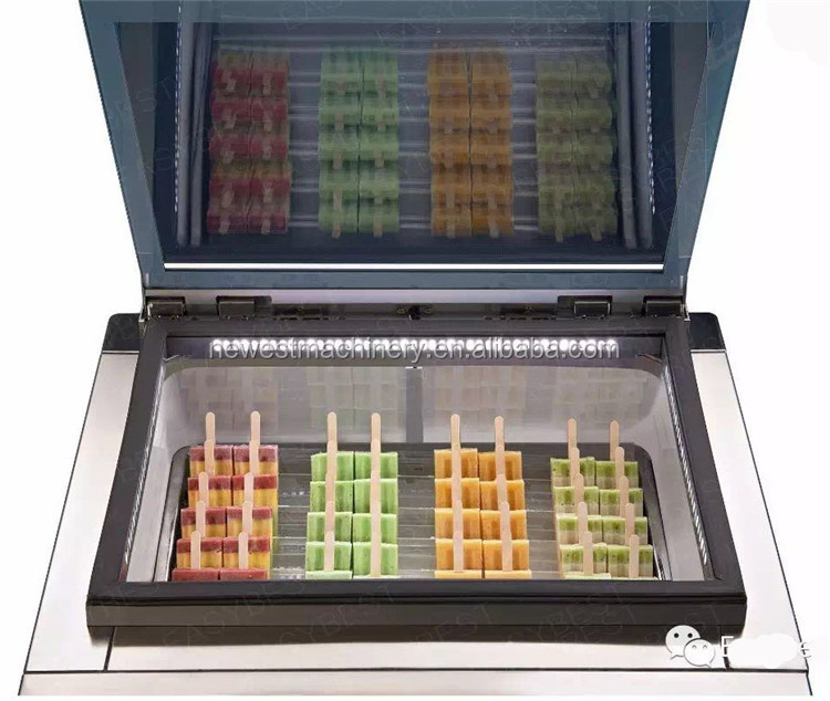 アイスクリーム型ディスプレイ 新しいデザインの小さなアイスクリームディスプレイキャビネット