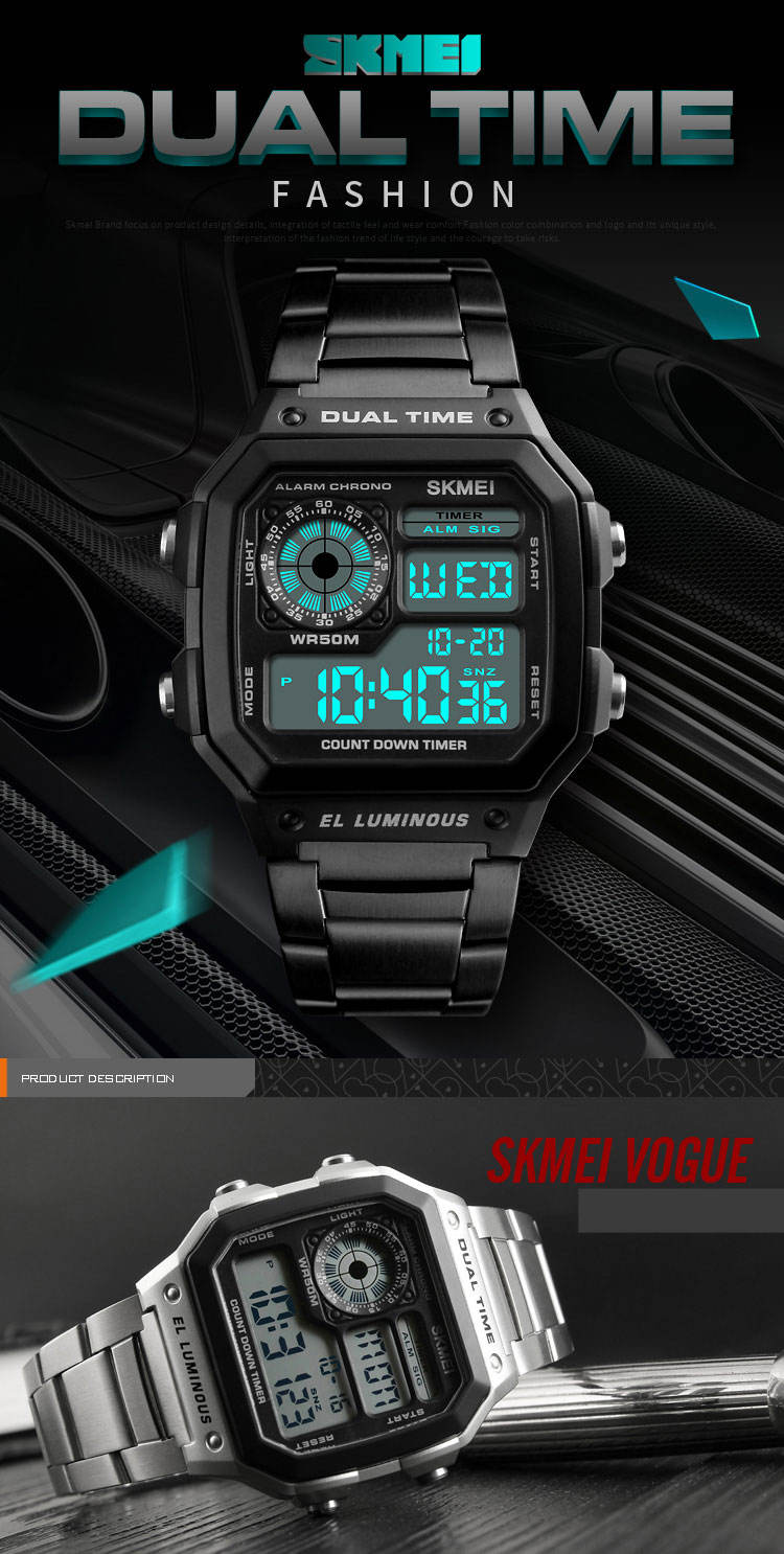 Skmei 1335 Men's Sports Watch Fashion, Function, Luxury
