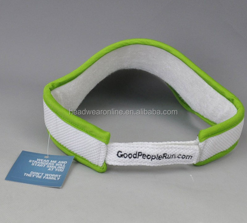Elastic Band Visor Skull Cap Cheap UV Sun Visor Hats Sports Caps