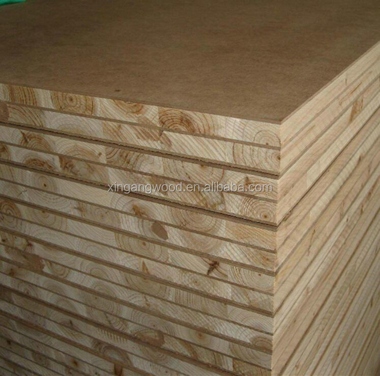 bintangor okoume melamine block board 18mm 17mm