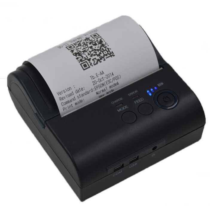 Food Delivery 58mm Impresora Termica Portable Mini Blue tooth Thermal Printer for Android IOS ZJ-5805