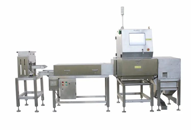 X-ray machine for food processing