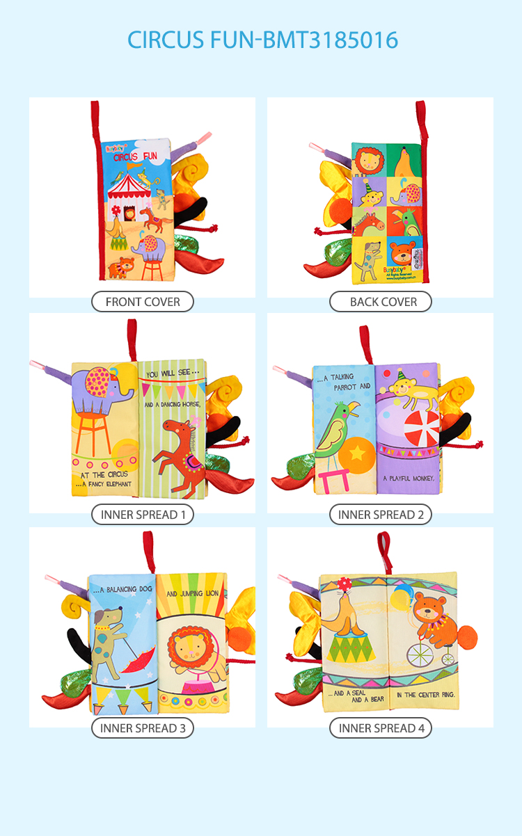 stuffed toy plush toy educational toy kids learning cloth fabric book
