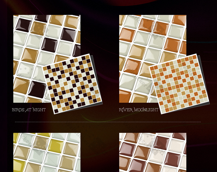 Cheap wall paper sticker art pvc 3d wallpaper