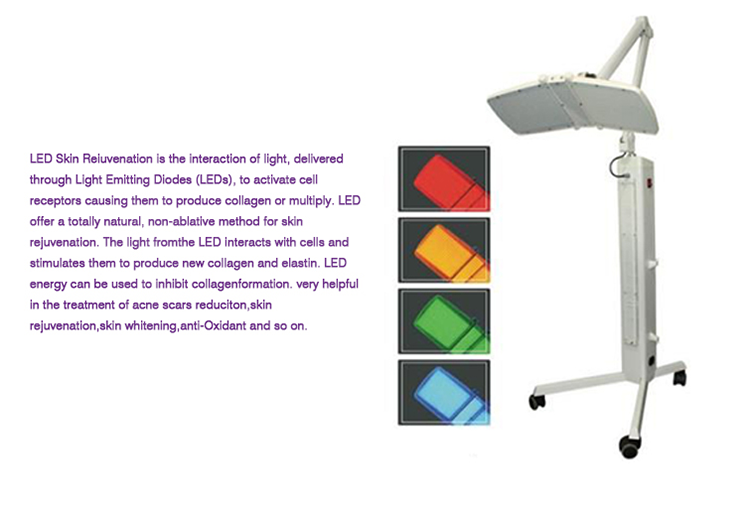 2021 Newest 7 Color Led Light Therapy Pdt Led Facial Photodynamic Therapy For Skin Rejuvenation Led